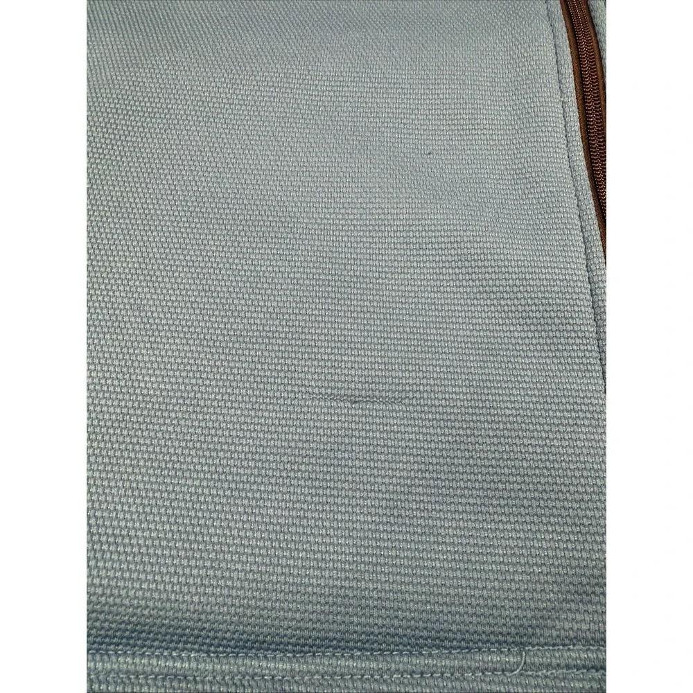 THE NORTH FACE Men's Full‎ Zip Waffle Knit Jacket XXL Teal Thermal CJJ2
